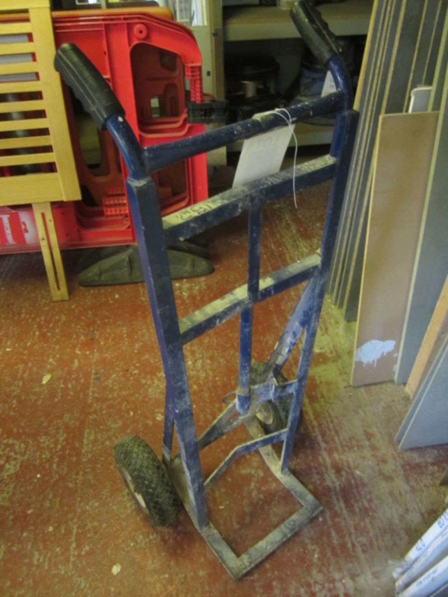 Sack truck. Located: AC Interiors, Unit A1, Deseronto Trading Estate, St Mary's Road, Slough, SL3
