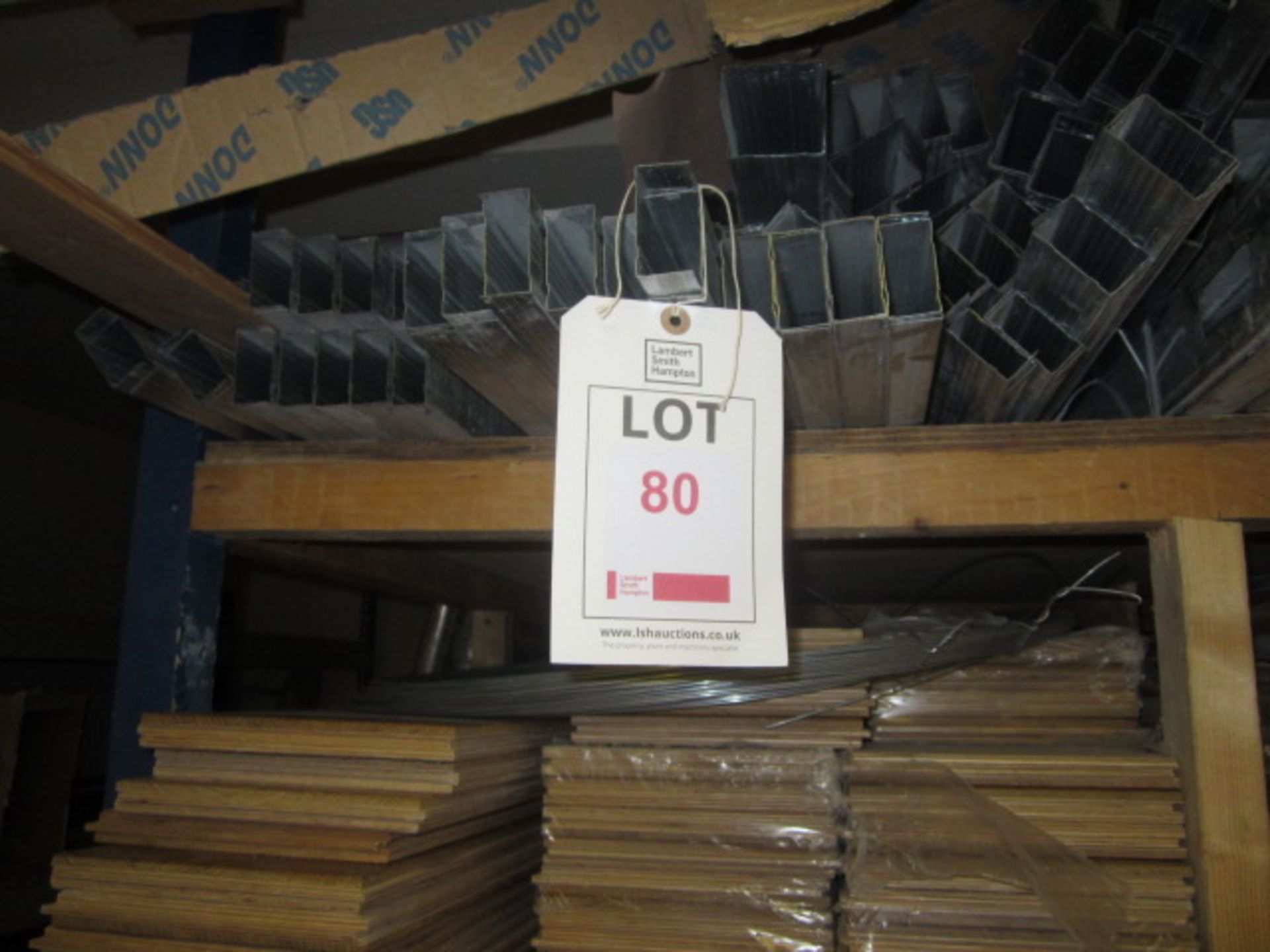 Quantity of assorted metal studding. Located: AC Interiors, Unit A1, Deseronto Trading Estate, St