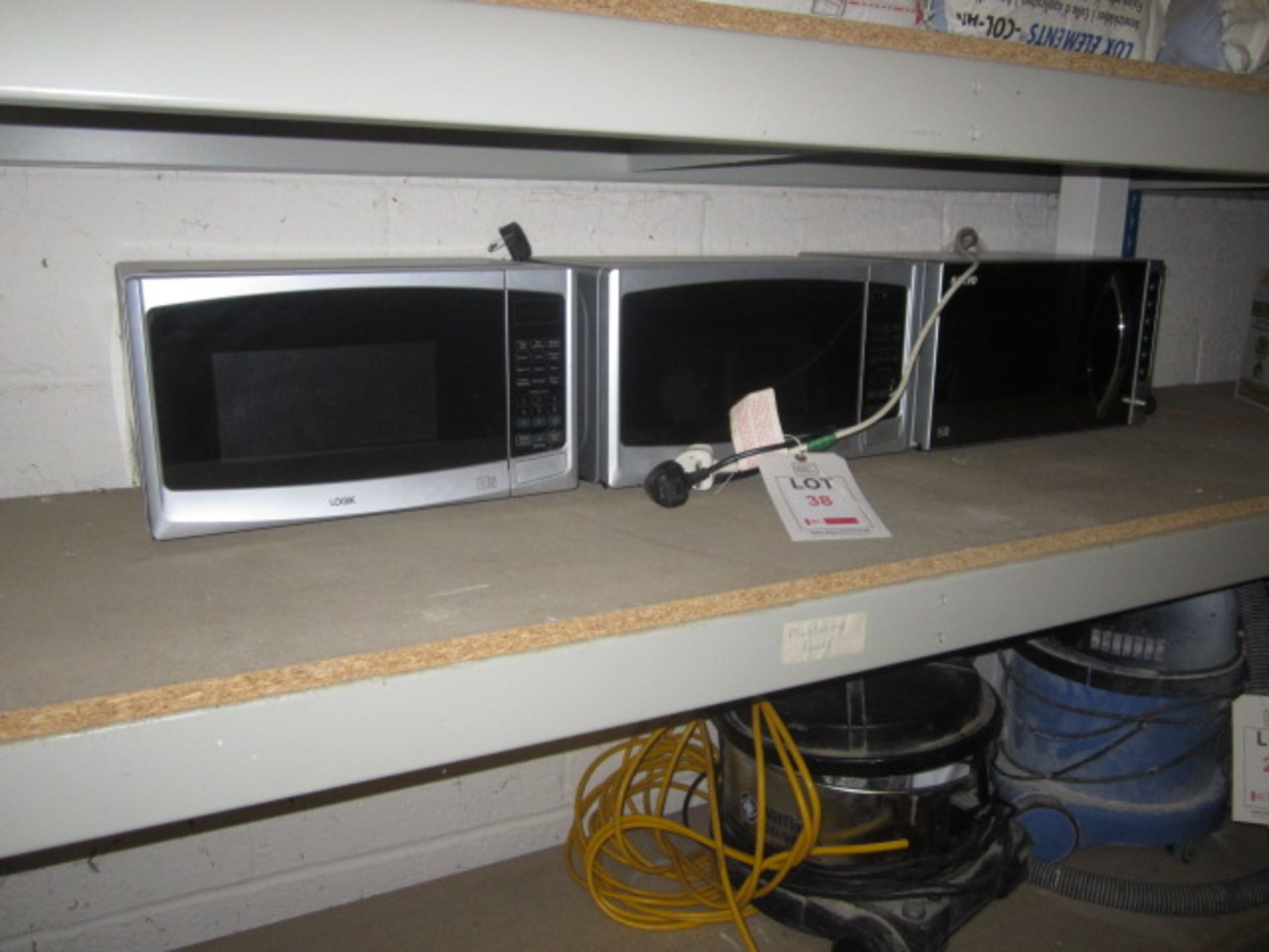 3 x assorted microwaves ( 2 x working/1 x spares or repairs). Located: AC Interiors, Unit A1,