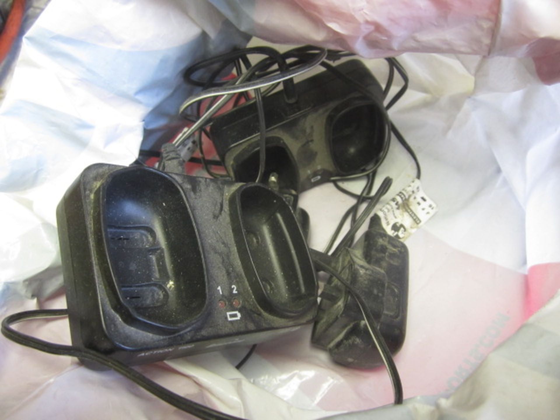 4 x Binatone Action 100 walkie talkies with 2 x double base stations. Located: AC Interiors, Unit - Image 2 of 2