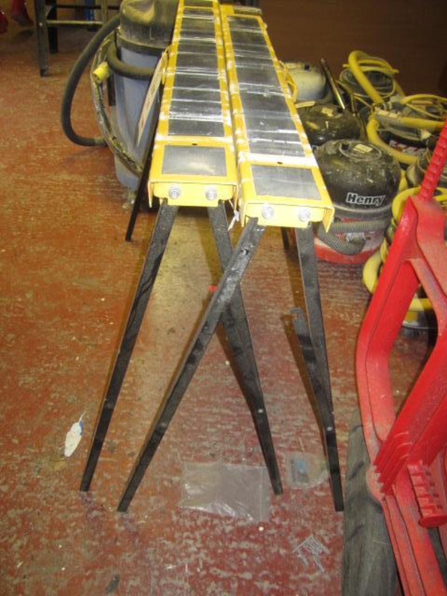 2 x Clarke collapsible work platforms. Located: AC Interiors, Unit A1, Deseronto Trading Estate, - Image 4 of 4