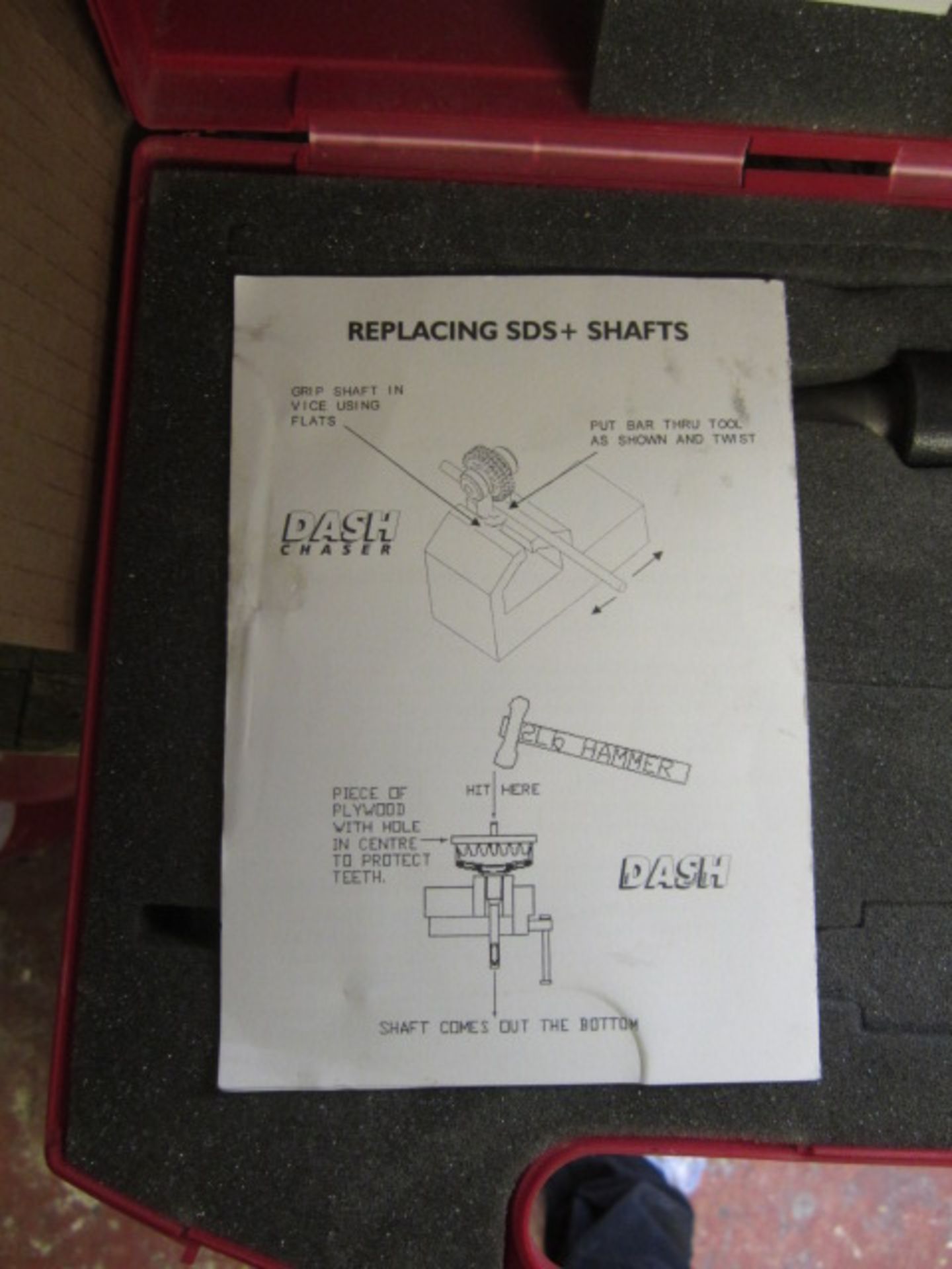 Saber DCI 16mm SDS fitting for chasing. Located: AC Interiors, Unit A1, Deseronto Trading Estate, St - Image 2 of 2