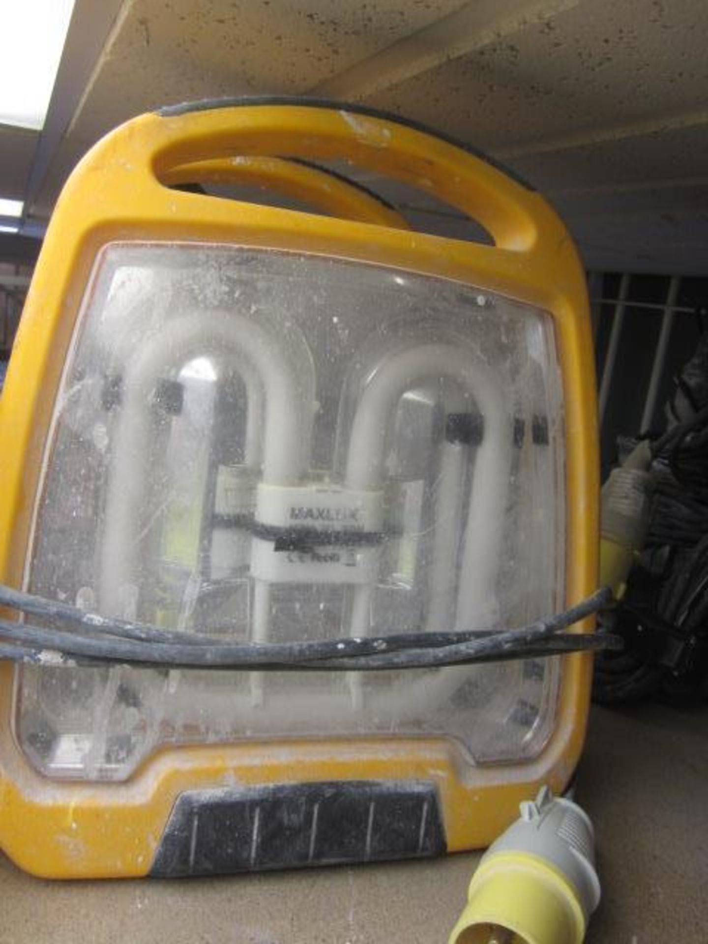 4 x Defender floor lights, 110v. Located: AC Interiors, Unit A1, Deseronto Trading Estate, St Mary's - Image 2 of 2