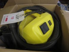 Karcher WD 3P multi purpose vacuum cleaner, 240v. Located: AC Interiors, Unit A1, Deseronto