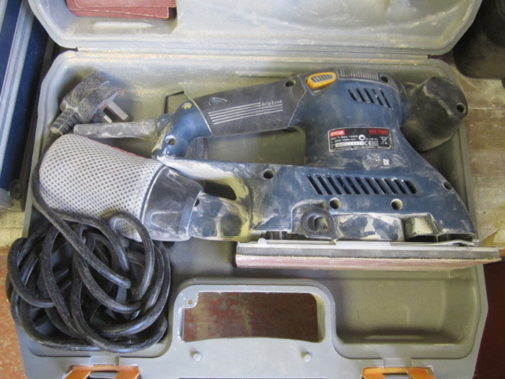 Ryobi ESS-2590V hand sander, s/n: 05/07-19535, 240v. Located: AC Interiors, Unit A1, Deseronto