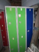 11 x metal door personnel lockers. Located: AC Interiors, Unit A1, Deseronto Trading Estate, St