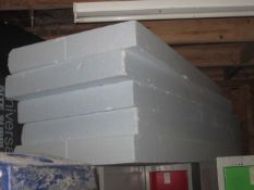 12 x polystyrene shower trays, 2 x tops. Located: AC Interiors, Unit A1, Deseronto Trading Estate,