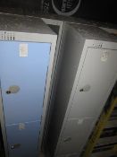 11 x metal door personnel lockers. Located: AC Interiors, Unit A1, Deseronto Trading Estate, St