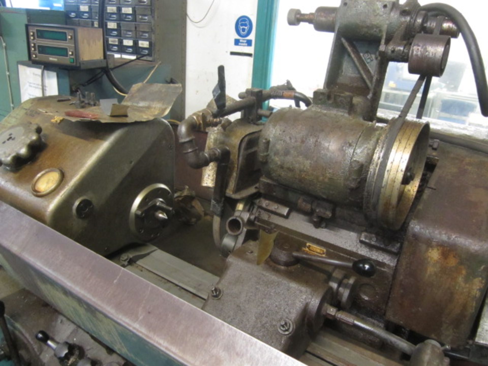 WMW SU 200 x 800mm universal cylindrical grinder, with swing down internal head, serial no: 2454, - Image 2 of 5