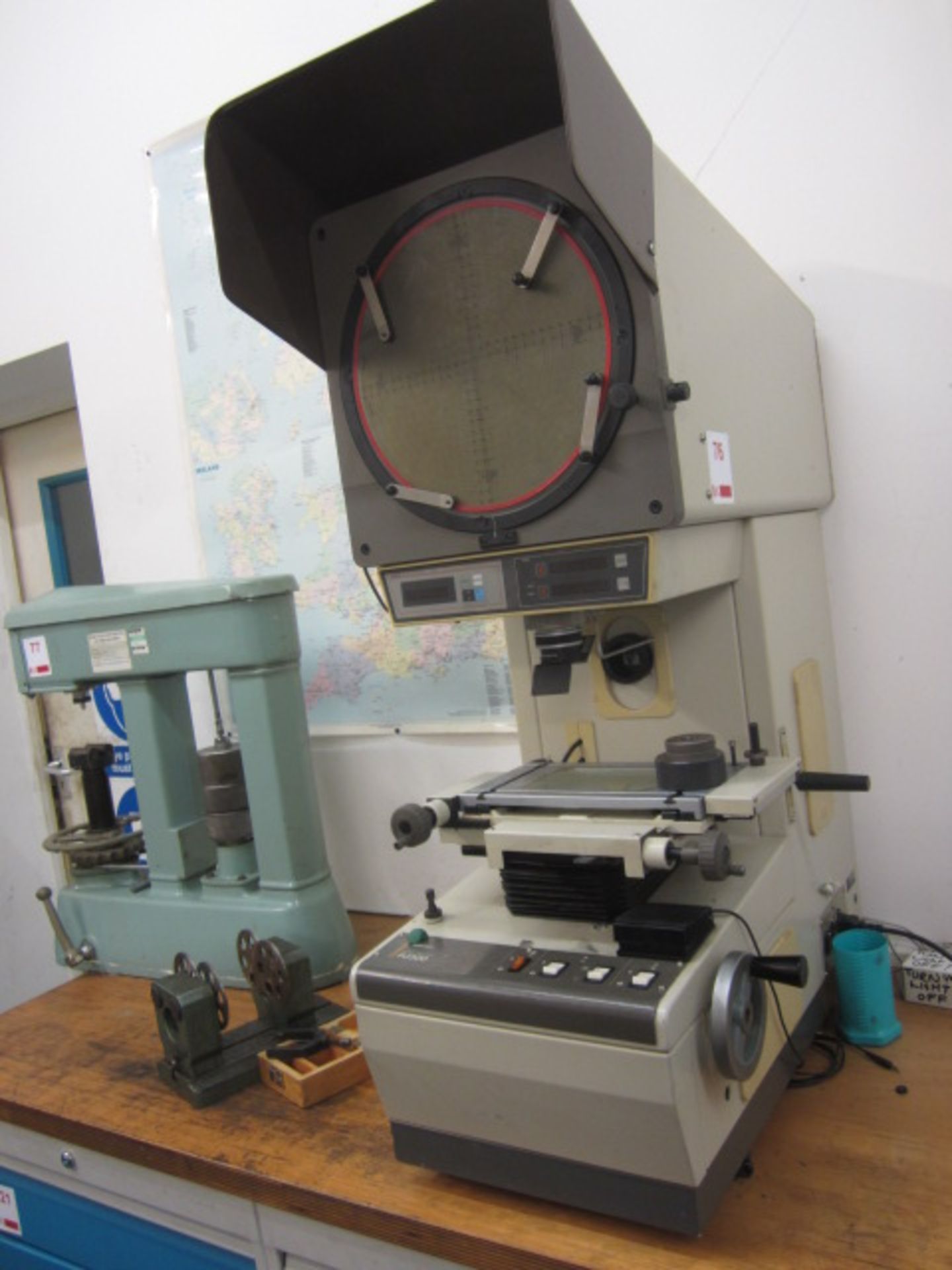 Mitutoyo PJ300 profile projector, serial no: 580252 - Image 2 of 4