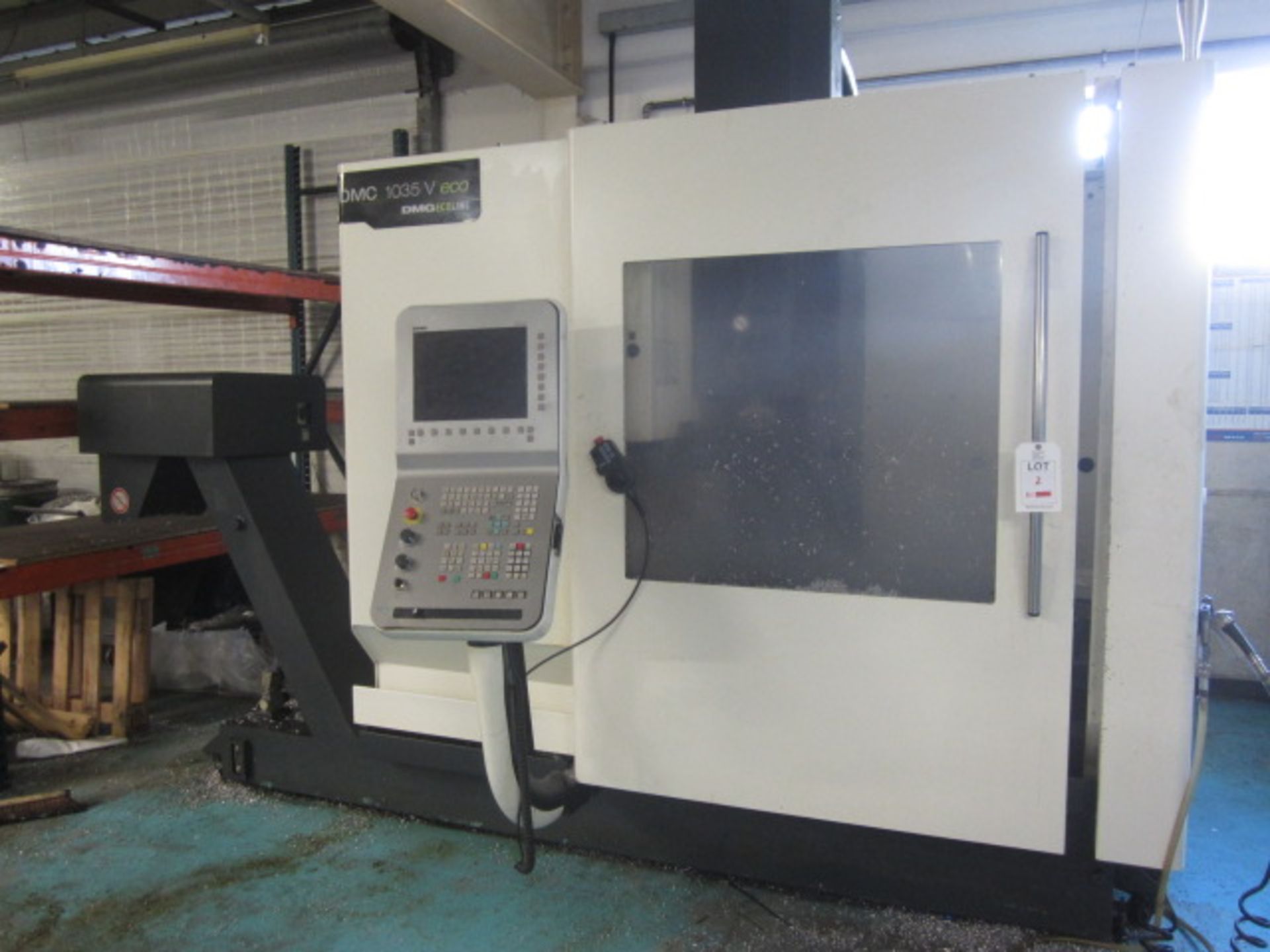 DMG Gildemeister DMC 1035 V Eco CNC vertical machining centre, serial no: 15390004/BE (2011),