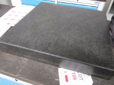 WBJ granite surface table, approx 610 x 610mm