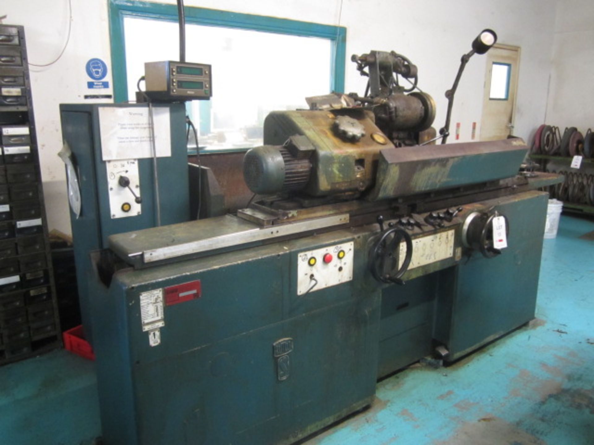 WMW SU 200 x 800mm universal cylindrical grinder, with swing down internal head, serial no: 2454,