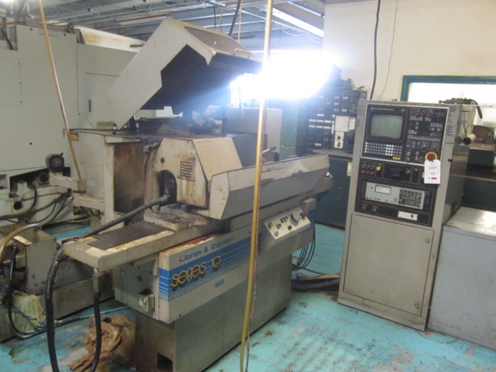 Jones & Shipman Series 10 450/1094 CNC plain cylindrical grinder, serial no: B015635, Allen