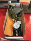 Box and contents to include assorted gauges