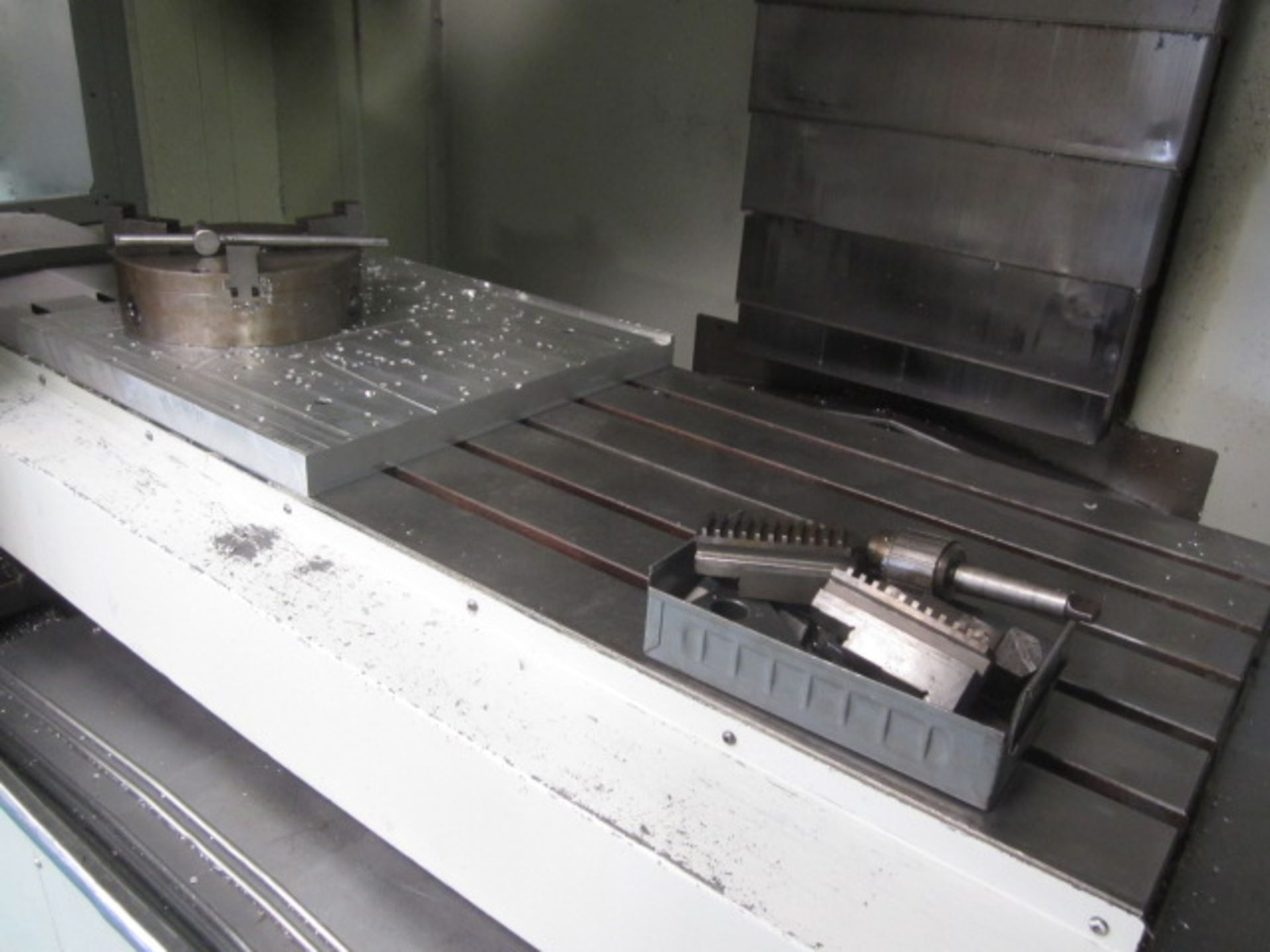 XYZ 1500 VMC-1510 CNC vertical machining centre, serial no: V11060001 (2012), Siemens Sinumerik 828D - Image 7 of 11