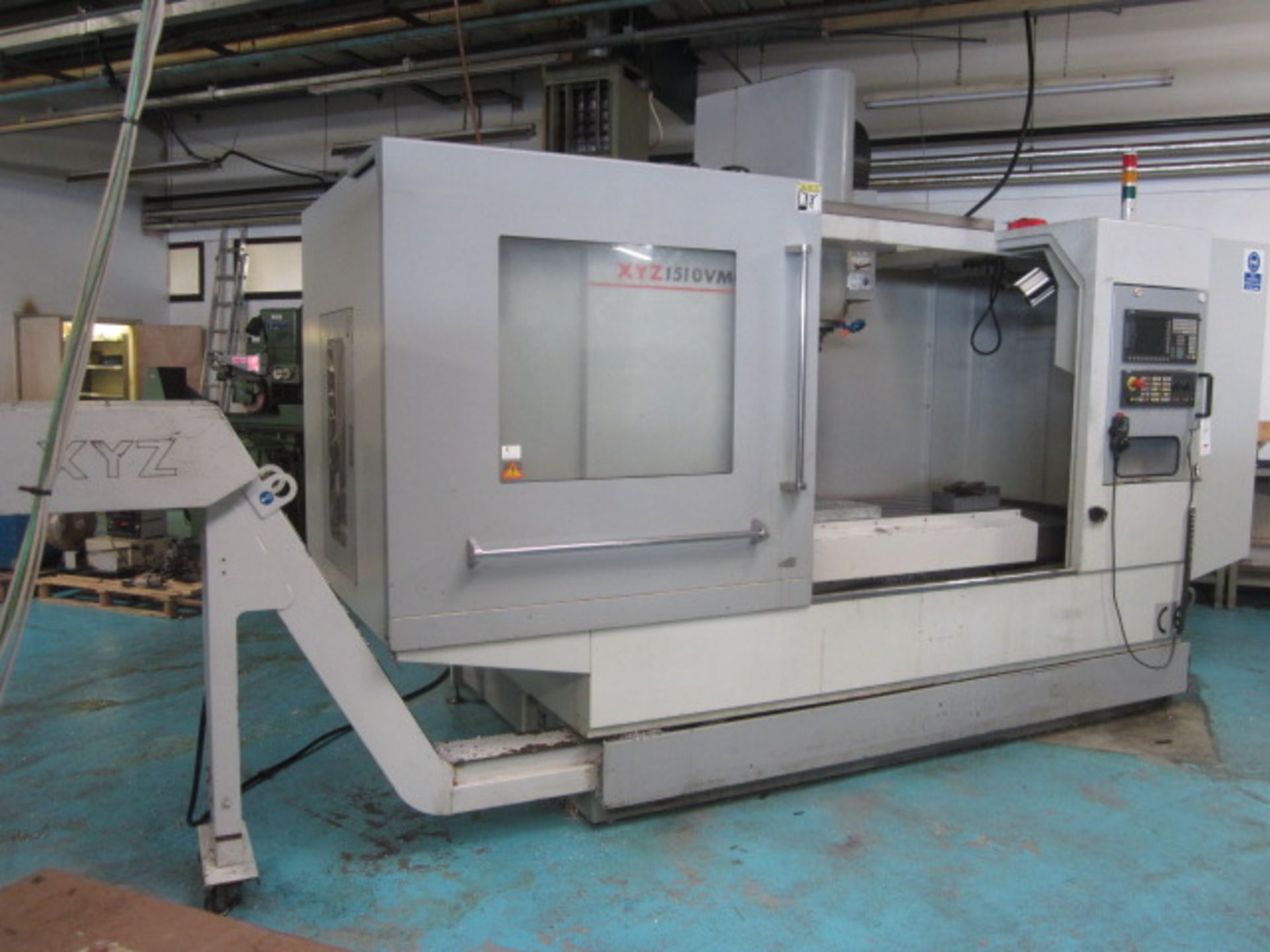 XYZ 1500 VMC-1510 CNC vertical machining centre, serial no: V11060001 (2012), Siemens Sinumerik 828D