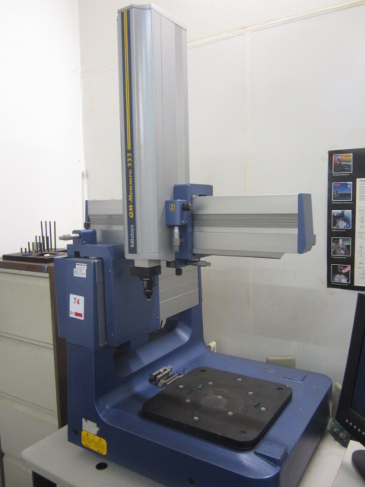 Mitutoyo QM-Measure 333, serial no: 0207104C, model 4040M-1111, with Renishaw MH20 probe and - Image 3 of 4