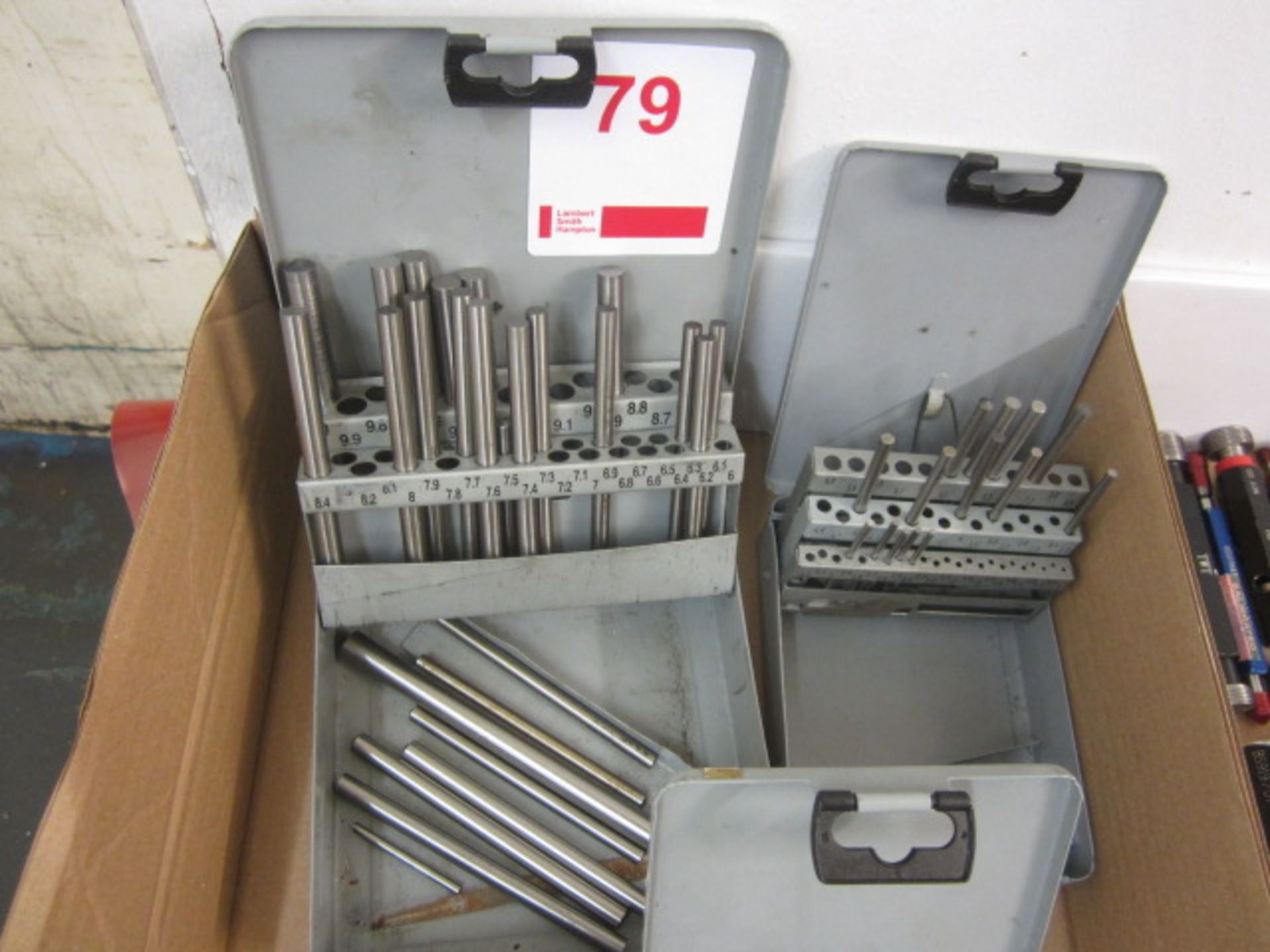 Box of assorted jobber blanks and 4" machine vice - Image 2 of 3