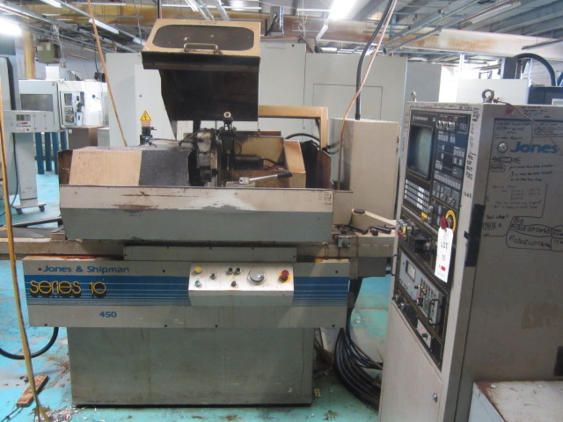 Jones & Shipman Series 10 450/1094 CNC plain cylindrical grinder, serial no: B015635, Allen - Image 2 of 8