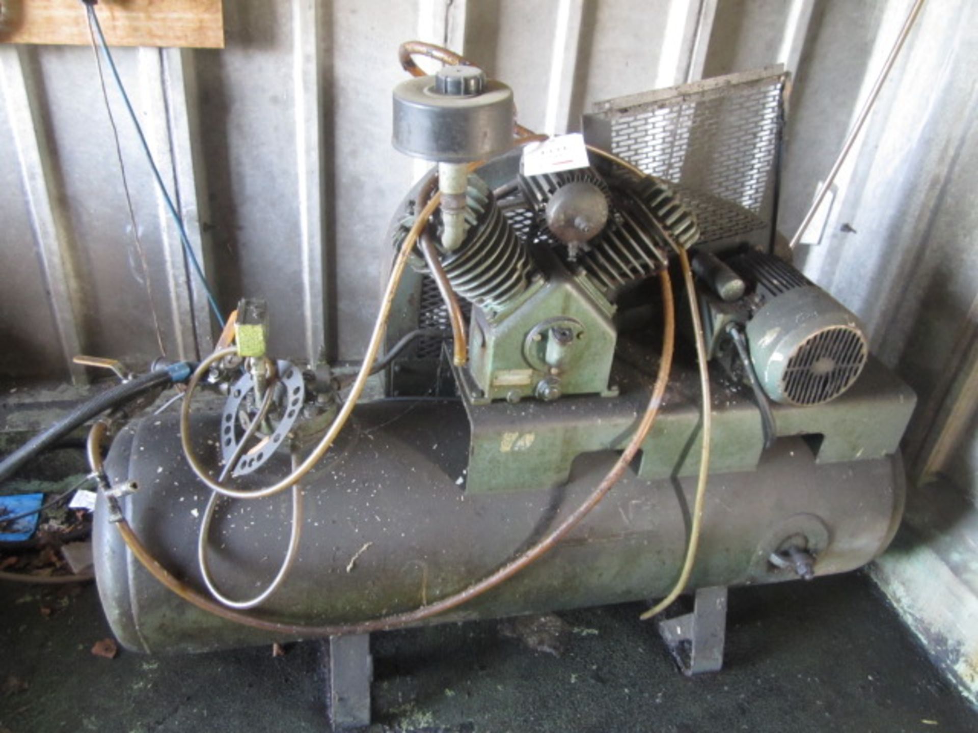 HPC receiver mounted air compressor, type TS/H 13.A, serial no: 21432 (Please note: spares or - Image 3 of 3