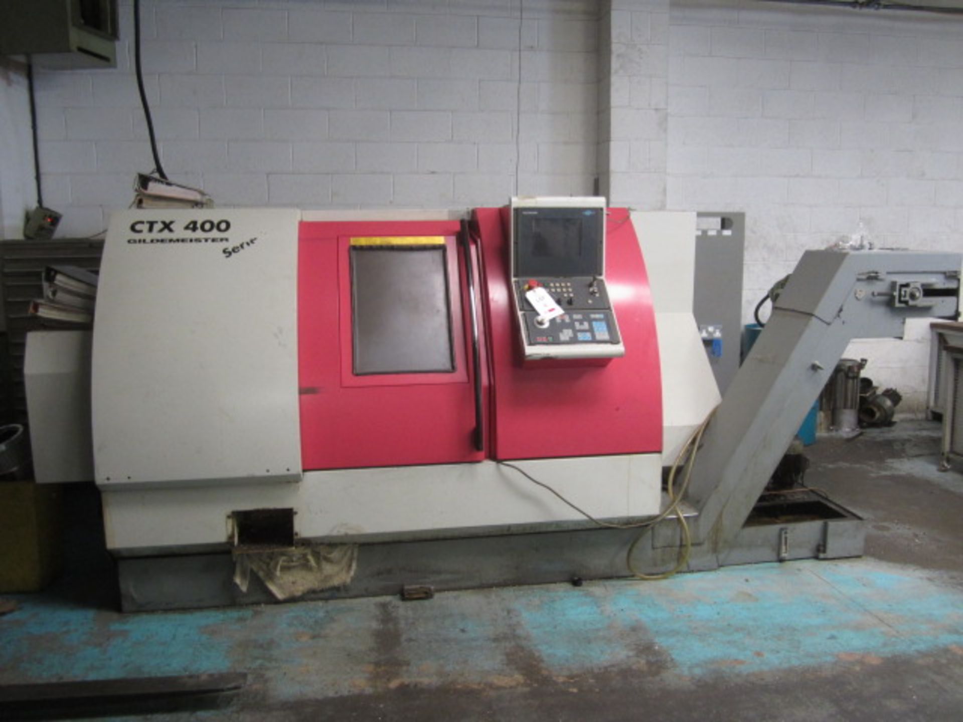 Gildemeister CTX400-52 slant bed CNC turning centre, serial no: 011600006061, Heidenhain CNC pilot