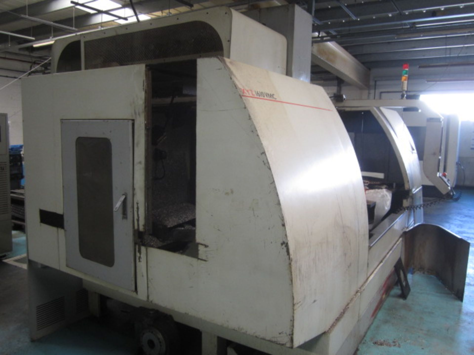 XYZ 1610 VMC CNC vertical machining centre, model VO-1600, serial no: V0207350 (2003), Siemens - Image 8 of 8