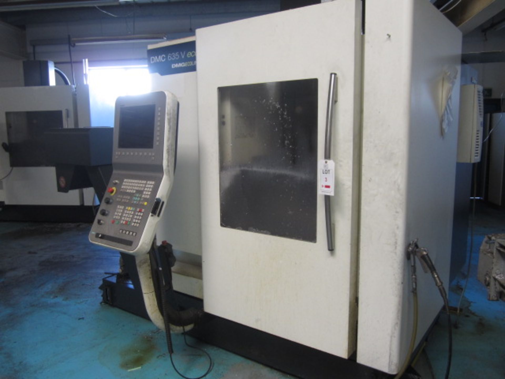 DMG Gildemeister DMC 635V Eco vertical machining centre, serial no: 1537000418E (2011), Siemens - Image 8 of 12