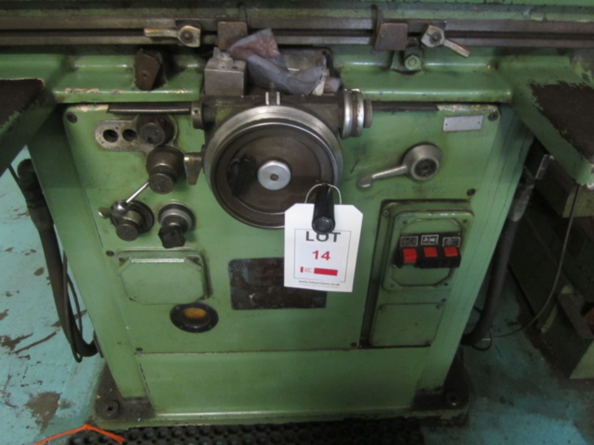 Jones & Shipman 1011 horizontal spindle surface grinder, serial no: 19193, fitted Diaform wheel - Image 4 of 6