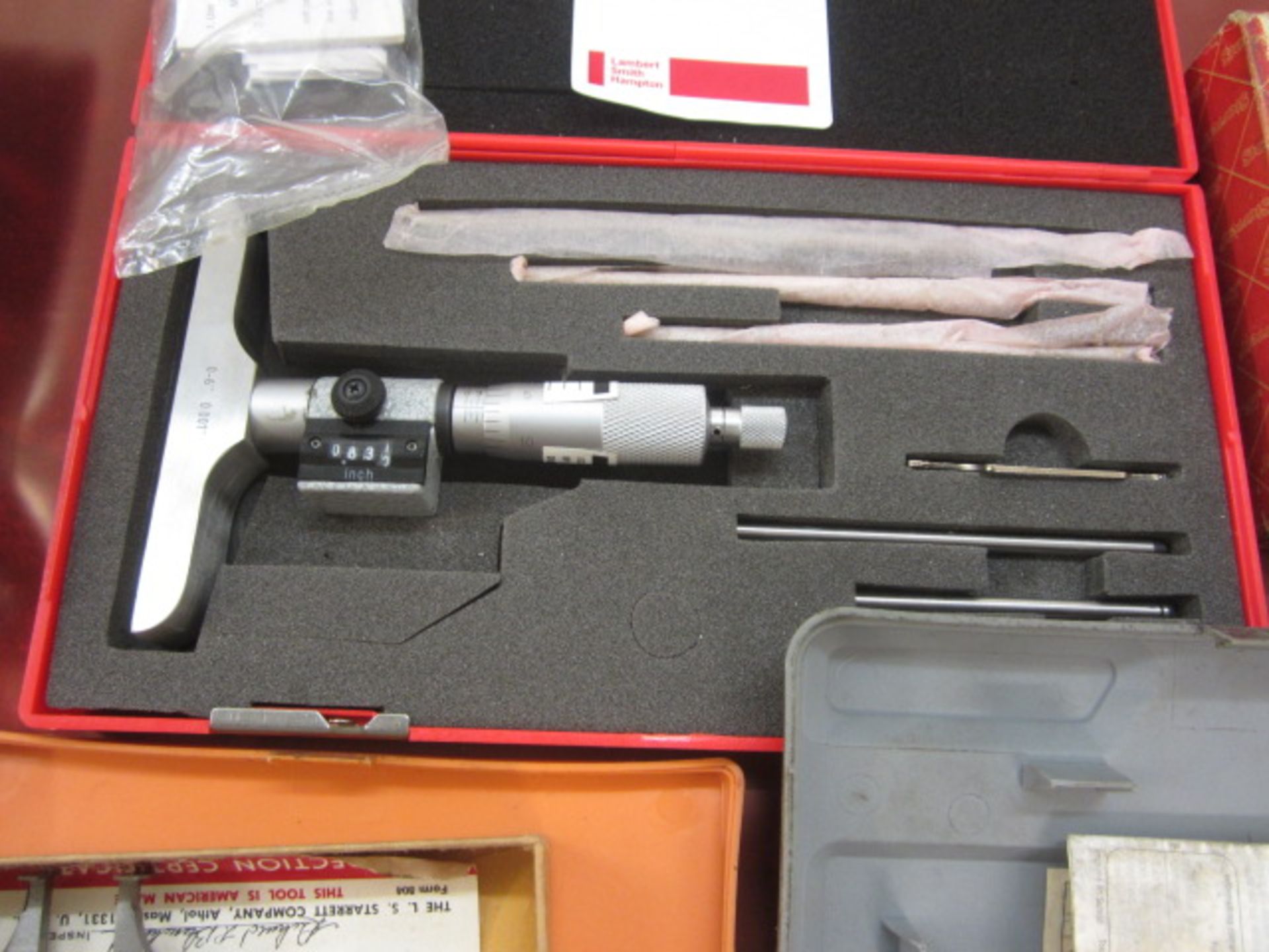 Three assorted micrometers and one depth gauge - Image 2 of 3