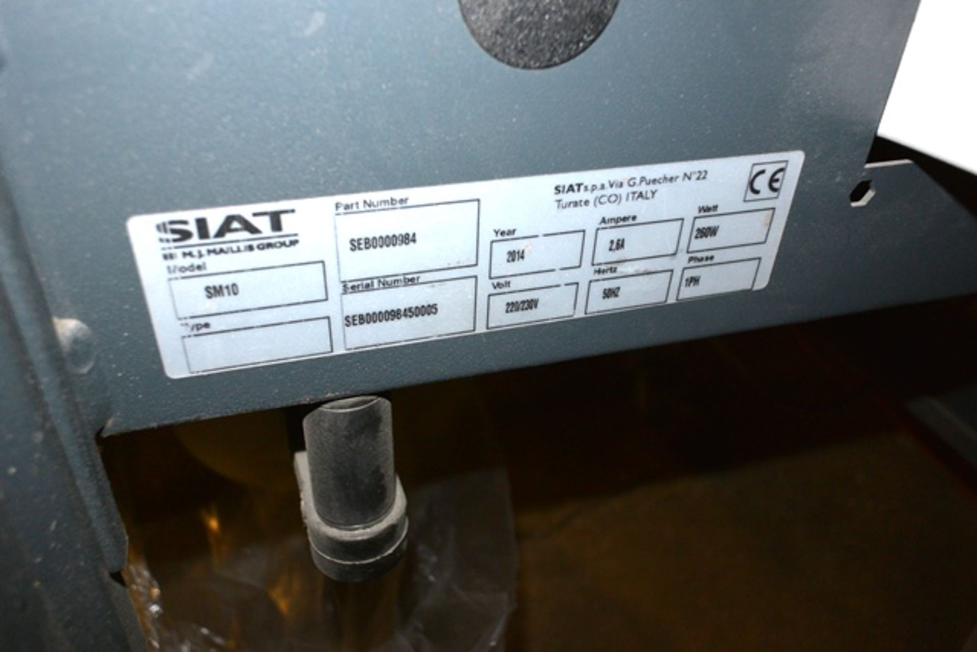 Optimax SM10 through feed box taping unit, serial no: SEB0000084 (2014) - Image 2 of 2