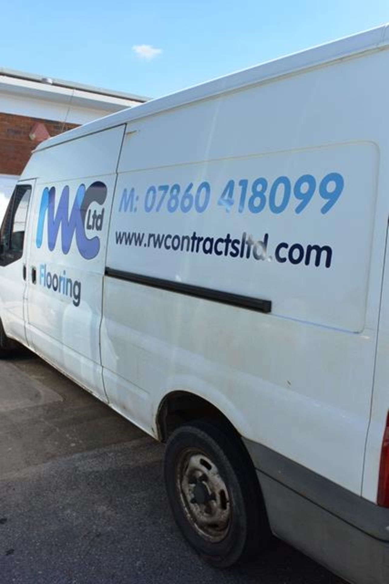 Ford Transit 100 T350, RWD, 2402cc diesel panel van, reg no: EX07 OFS, mileage circa 226,000, MOT:.. - Image 10 of 11