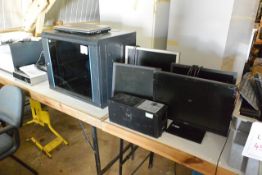 Quantity of assorted IT equipment to include: HP page Wide pro 452dw laser printer, two digital