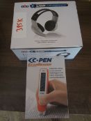 C.Pen Exam Reader read smart and USB headset. Located at main school