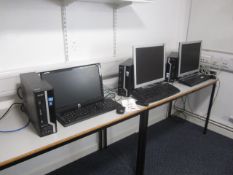 3 x Acer computer systems, 3 x TFT's, 3 x keyboards, 3 x mice. Located at main schoolPlease note: