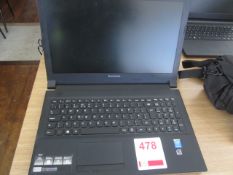 Lenovo B50-80 Core i3 laptop. Located at Church FarmPlease note: This lot, for VAT purposes, is sold