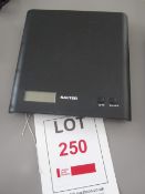 Salter digital scales. Located at main schoolPlease note: This lot, for VAT purposes, is sold