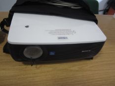 Sony XGA VPL-EK4 projector. Located at main schoolPlease note: This lot, for VAT purposes, is sold