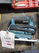 Makita 4329 jigsaw, 240v. Located at main schoolPlease note: This lot, for VAT purposes, is sold