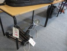 4 x wood effect top tables. Located at main schoolPlease note: This lot, for VAT purposes, is sold