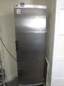 Vestfrost stainless steel commercial single door freezer, type CFS344, approx. size: 600mm x 600mm x