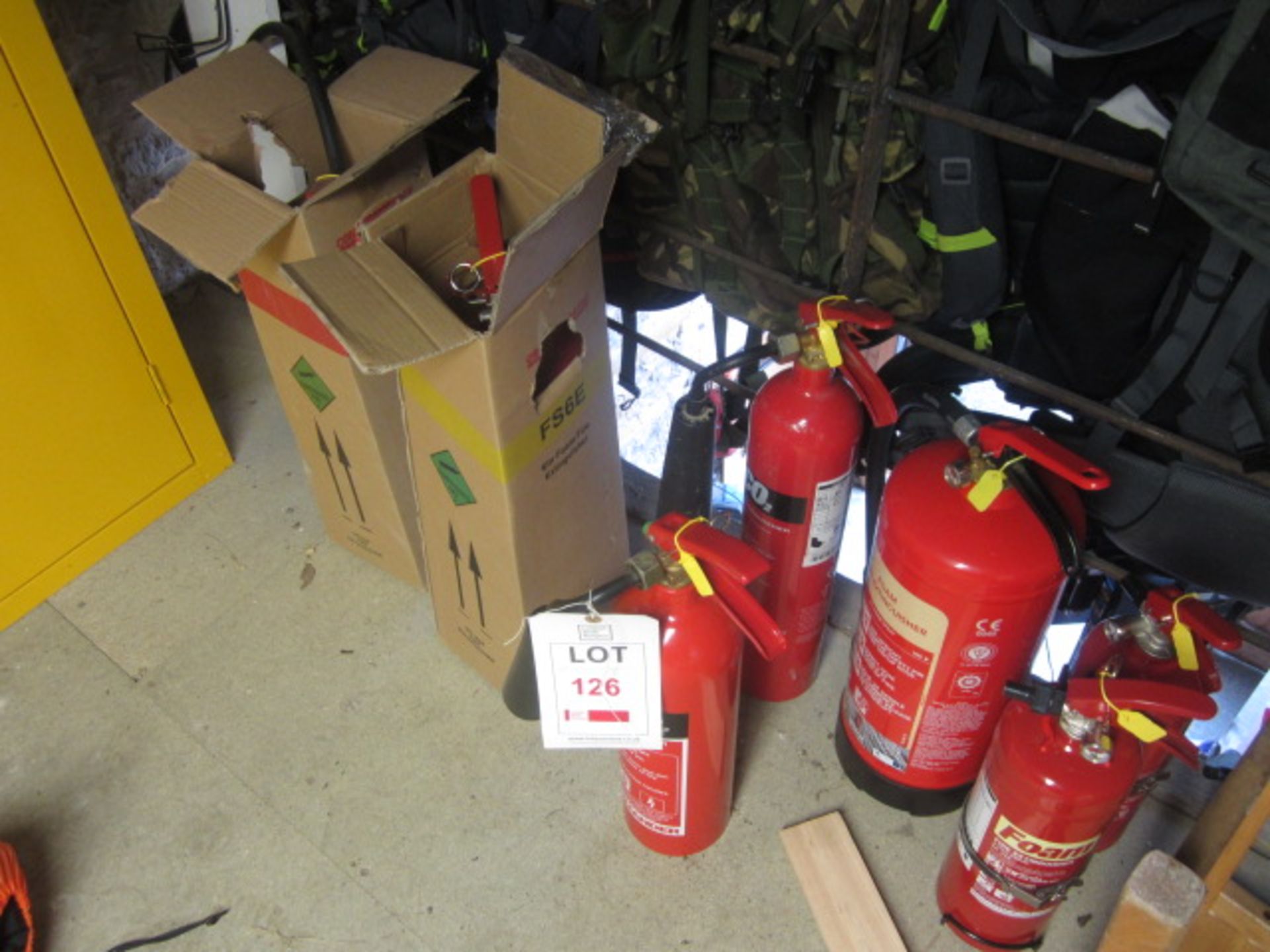 7 x assorted fire extinguishers, 3 x fire blankets. Located at main schoolPlease note: This lot, for