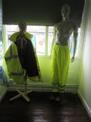 Male mannequin and display skeleton. Located at 6th form premisesPlease note: This lot, for VAT