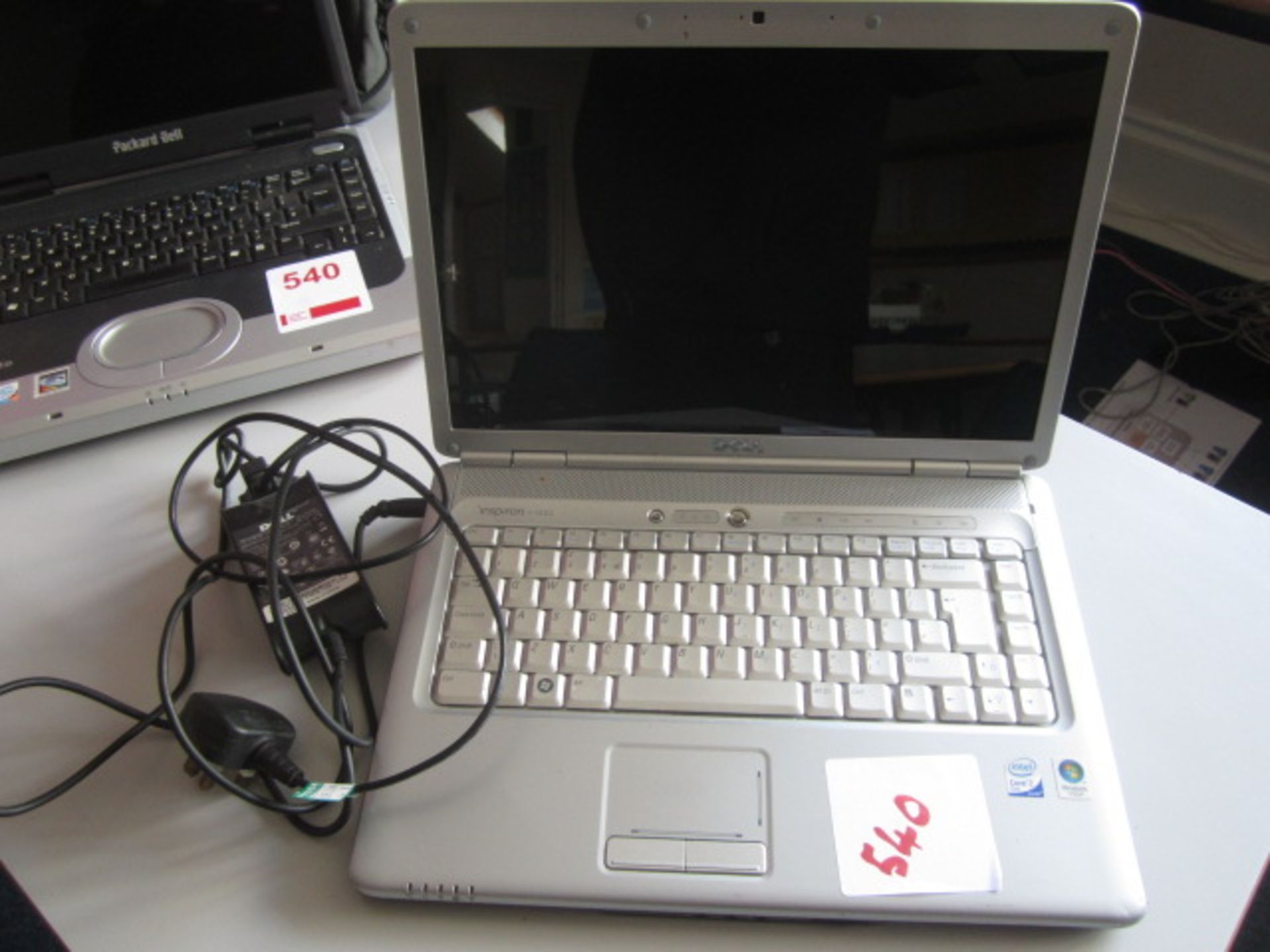 Dell Core i2 and Packard Bell P4 laptops - unsure of working condition. Located at Church FarmPlease - Image 3 of 3