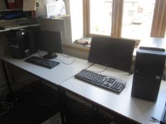 2 x Acer computer systems, 2 x TFT's, keyboards. Located at Church FarmPlease note: This lot, for