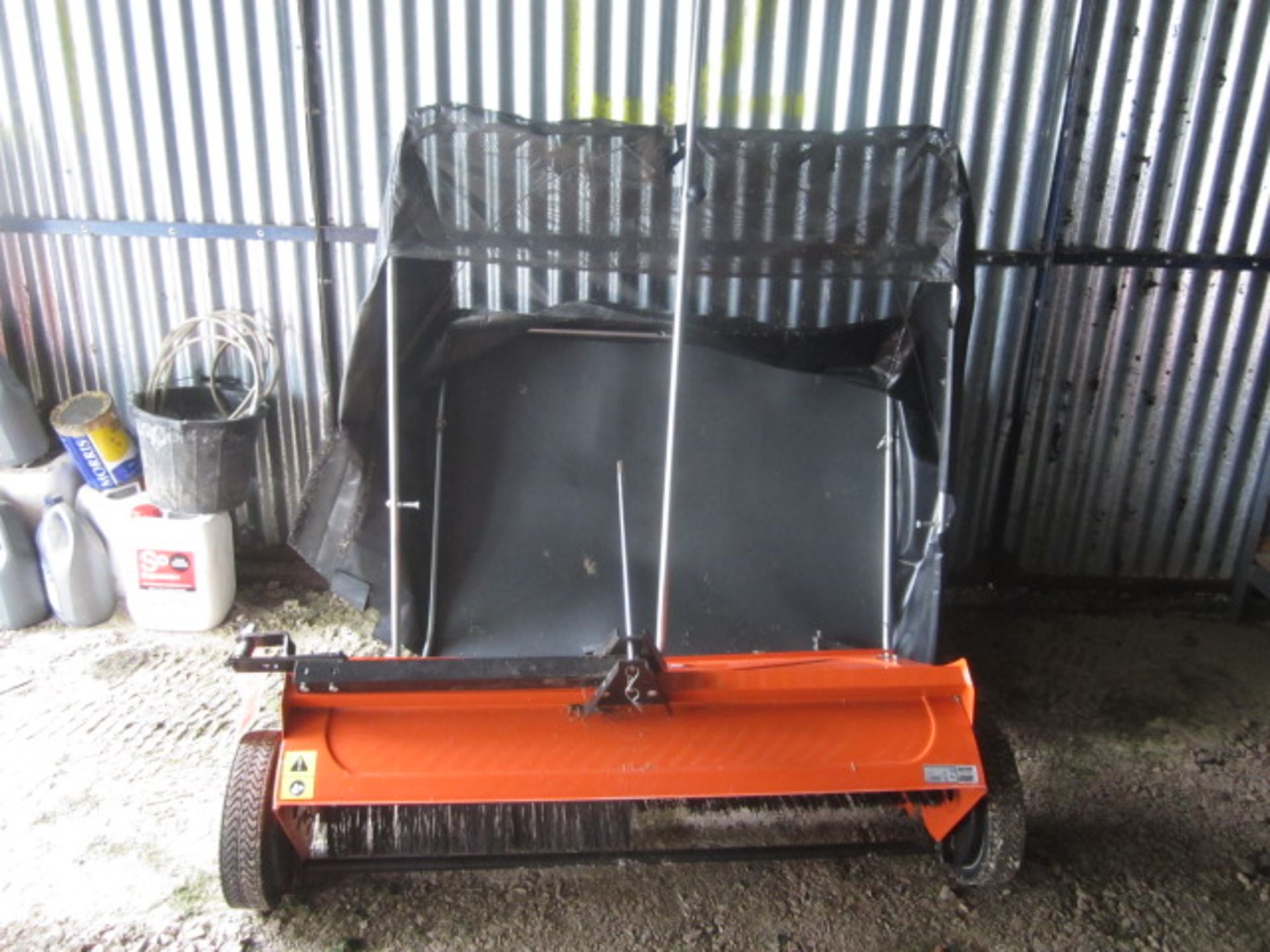 Agri-fab grass collection attachment, part no. 45-04921. Located at main schoolPlease note: This