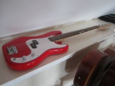 Gear 4 Music electric bass guitar. Located at main schoolPlease note: This lot, for VAT purposes, is