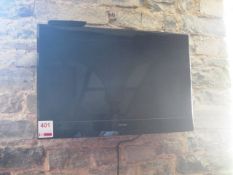 Celcus 30" wall mounted flat screen television. Located at main schoolPlease note: This lot, for VAT