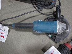 Makita 9" angle grinder, 240v. Located at main schoolPlease note: This lot, for VAT purposes, is