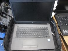 HP 240 G6 Core i3 laptop. Located at main schoolPlease note: This lot, for VAT purposes, is sold